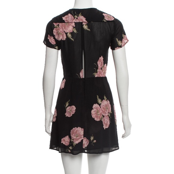 REFORMATION Floral Print Mini Dress - Picture 4 of 6